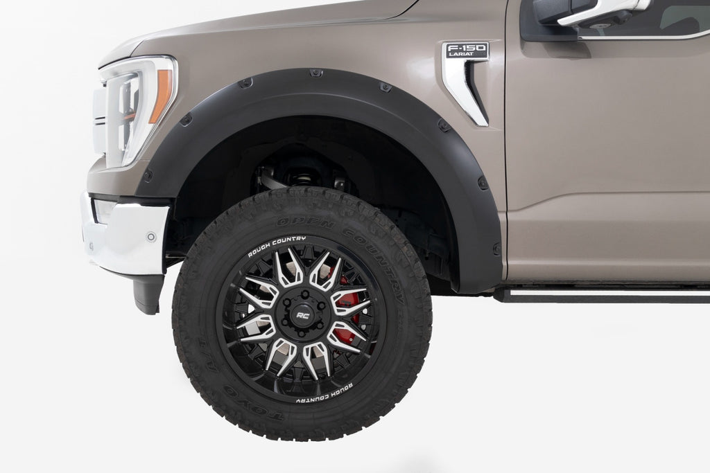 Pocket Fender Flares | YZ Oxford White | Ford F-150 2WD/4WD (2021-2026)