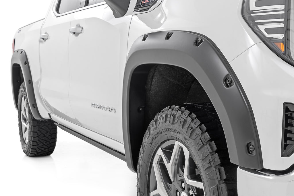 Pocket Fender Flares | GAN Silver Ice Metallic | GMC Sierra 1500 (19-26)