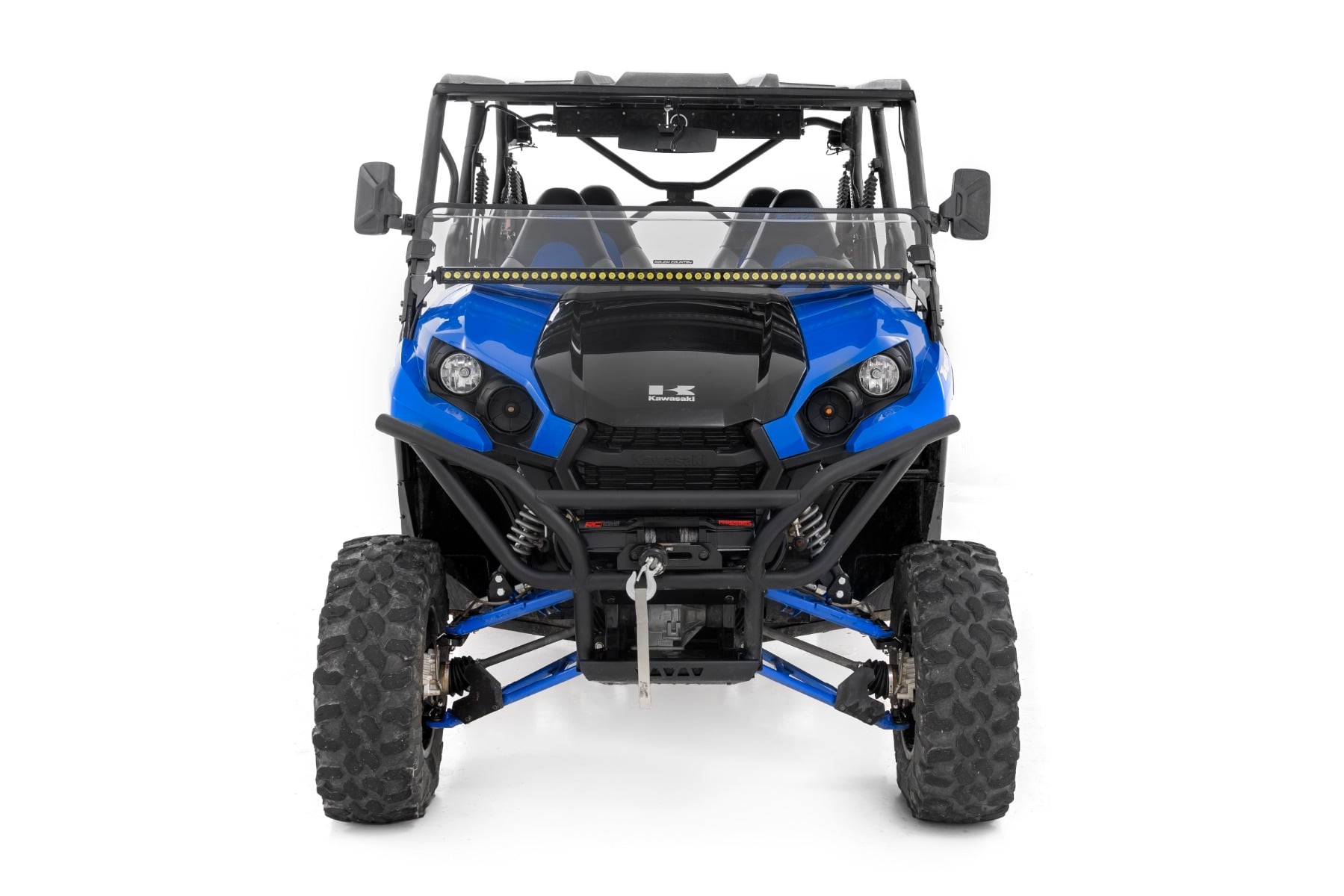 LED Light Kit | Cage Mount | 50" Black Single Row | Kawasaki Teryx 1000/Teryx 800