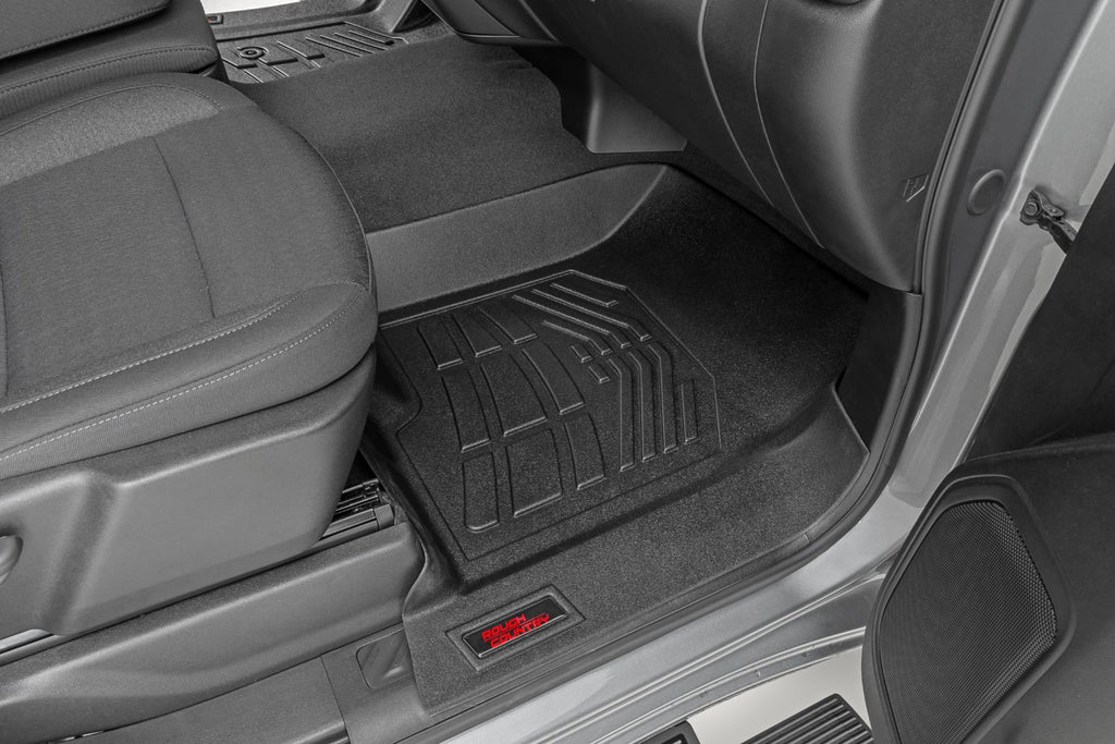 Floor Mats | FR Bucket | Crew | Chevy/GMC 1500/2500HD/3500HD (19-26)