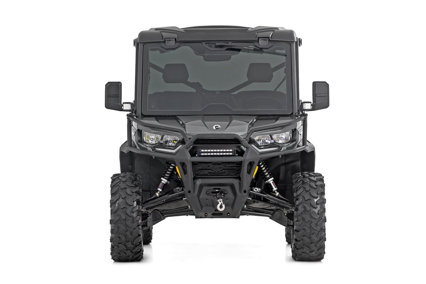 M1 Front Coil Over Shocks | Ride Height Adjust | Can-Am Defender MAX HD10/PRO HD10