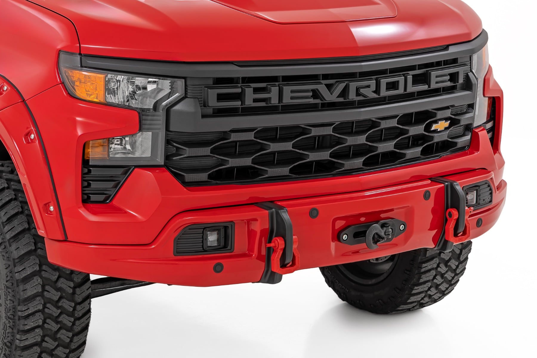 2025 Chevrolet Silverado Armored Trail Package - 4 Inch Lift Kit - Bumper Cover