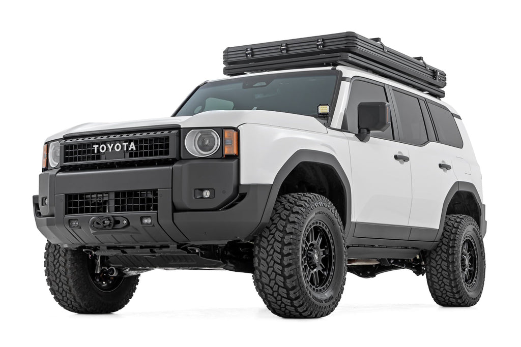FXS Hidden Winch Mount | White SAE | PRO9500S | Toyota Land Cruiser (24-26)