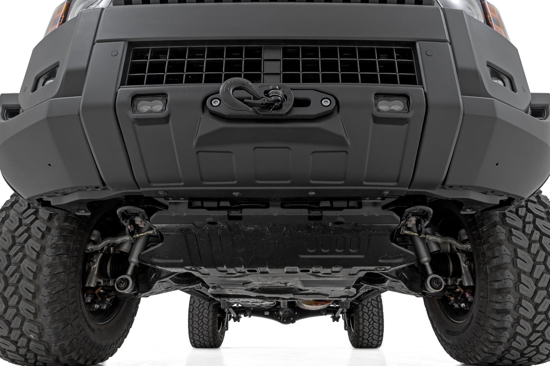 FXS Hidden Winch Mount | Yellow SAE | Fog | Toyota Land Cruiser 4WD (24-26)
