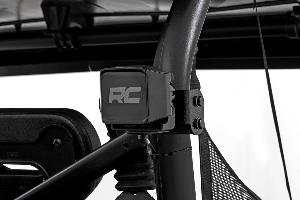 LED Light Kit | Rear Mount | 2" Black Pair | Segway 570 F