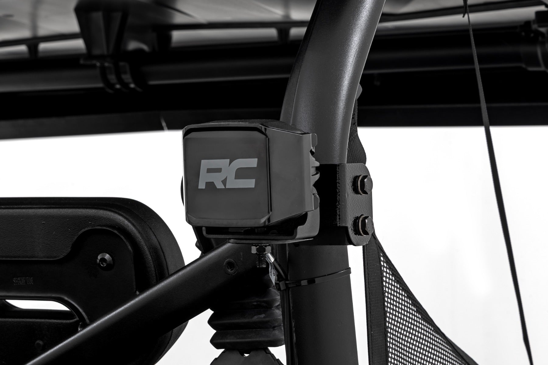 LED Light Kit | Rear Mount | 2" Black Pair | White DRL | Segway 570 F