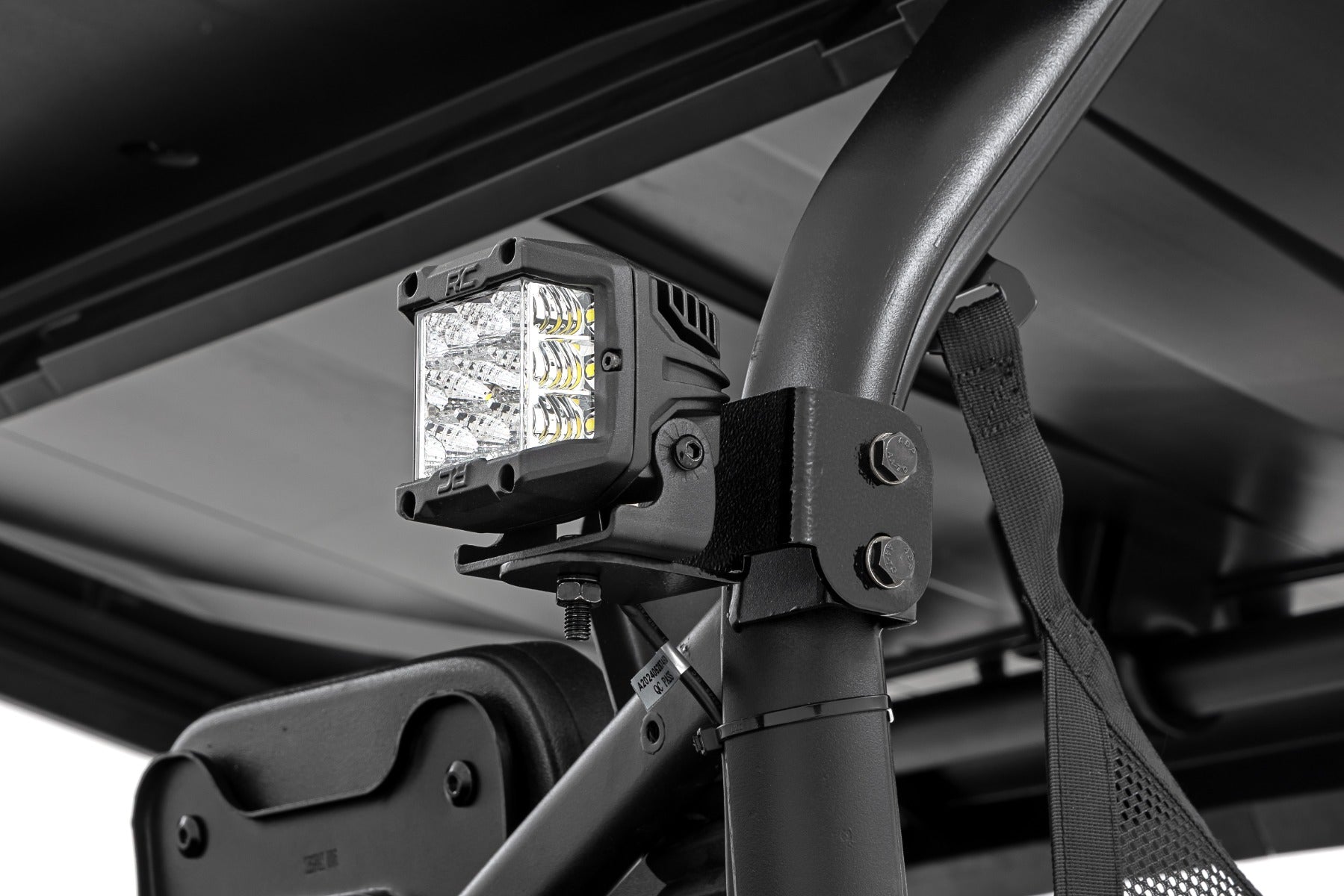 LED Light Kit | Rear Mount | 2" Black Pair | Amber DRL | Segway 570 F