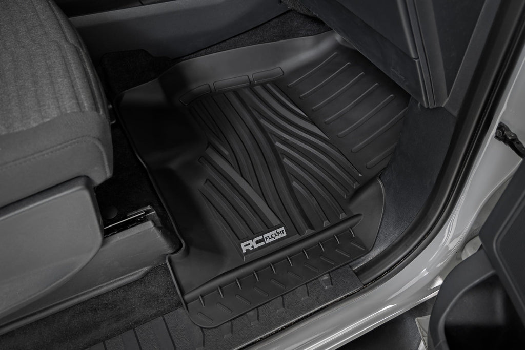 Flex-Fit Floor Mats | Front | Ford F-150 (15-26)/F-150 Lightning (22-26)/Raptor (17-25)