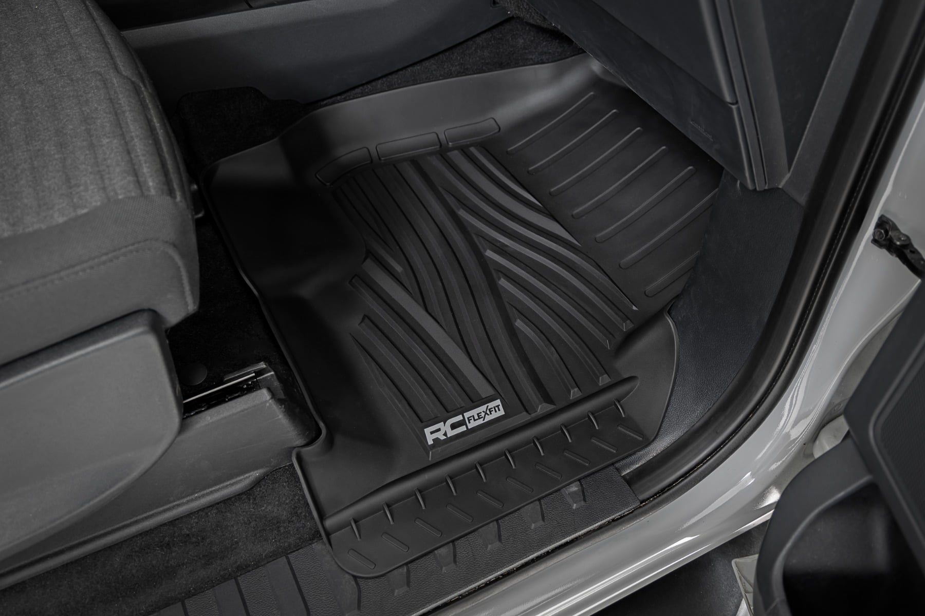 Flex-Fit Floor Mats | Front | Ford F-150 (15-26)/F-150 Lightning (22-26)/Raptor (17-25)