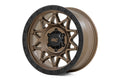 Rough Country 78 Series Wheel | Simulated Beadlock | Bronze/Black | 18x9 | 5x5 | 0mm