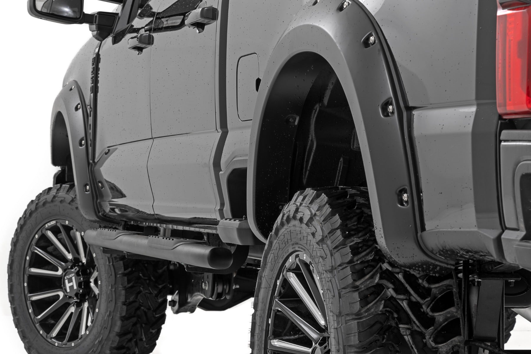 Pocket Fender Flares | JS Iconic Silver | Ford F-250/F-350 Super Duty (23-26)