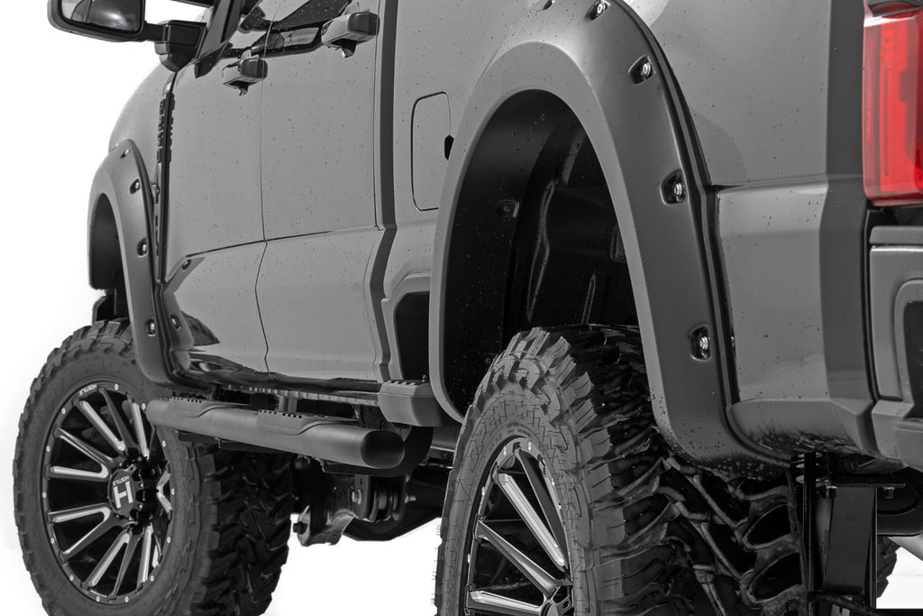 Pocket Fender Flares | D1 Stone Gray | Ford F-250/F-350 Super Duty (23-26)