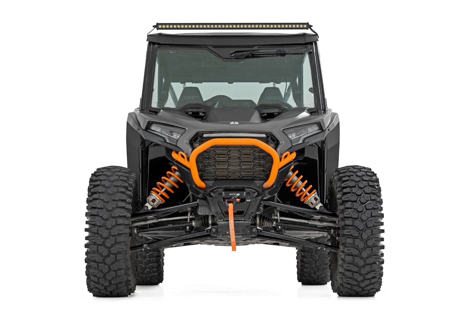 LED Light Kit | Front Mount | 40" Black-Series Single Row | Polaris RZR XP 4 1000 (2024)