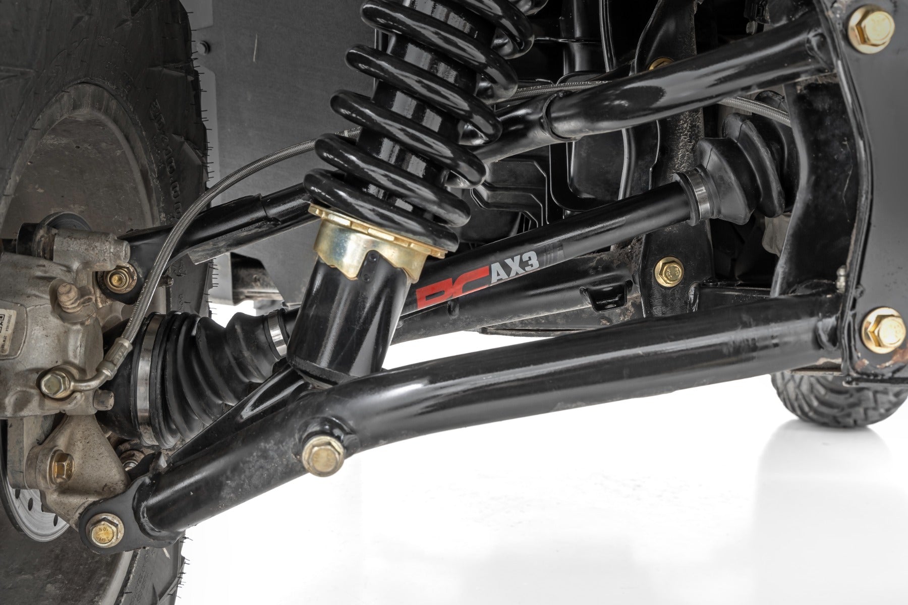 Heavy-Duty Replacement Axle | Front Left | 4340 Chromoly AX3 | Can-Am Defender MAX HD10