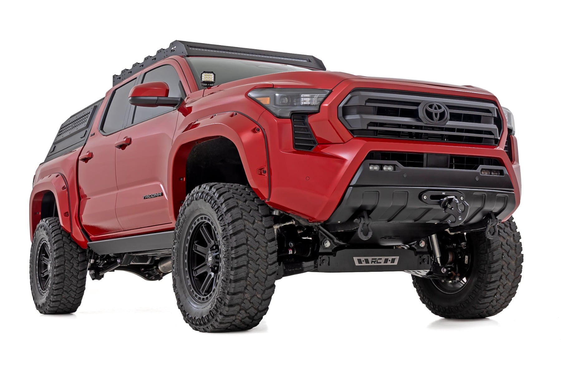 LED Fog Light Kit | 3x1.75 Inch Black Series Slim Aux | Yellow | Toyota Tacoma (2024-2026)