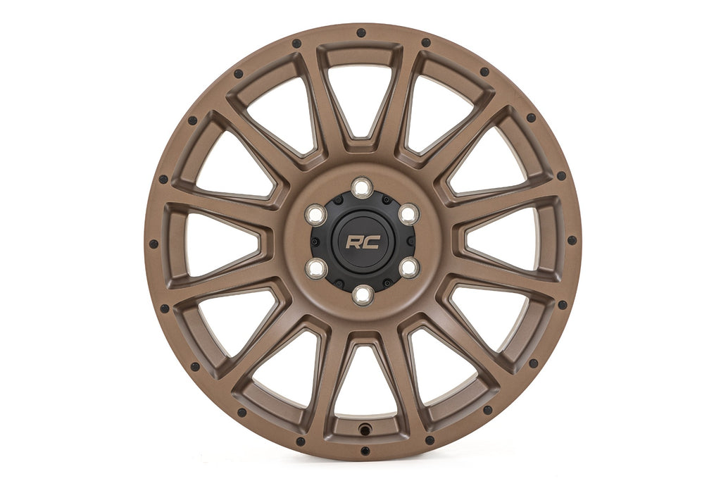Rough Country 90 Series Wheel | One-Piece | Bronze | 20x9 | 8x6.5 | 0mm