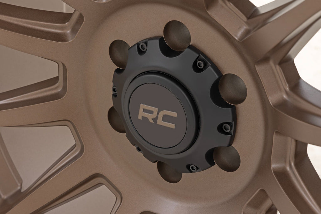 Rough Country 90 Series Wheel | One-Piece | Bronze | 20x9 | 6x5.5 | -12mm