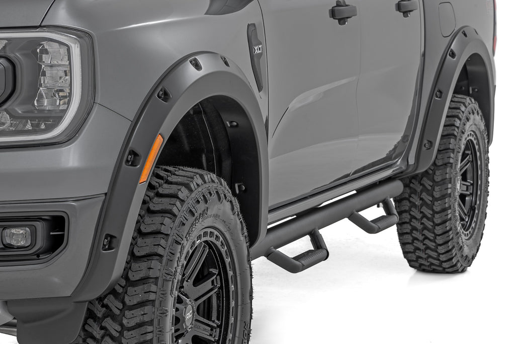 Pocket Fender Flares | G1 Absolute Black | Ford Ranger 2WD/4WD (2024-2026)