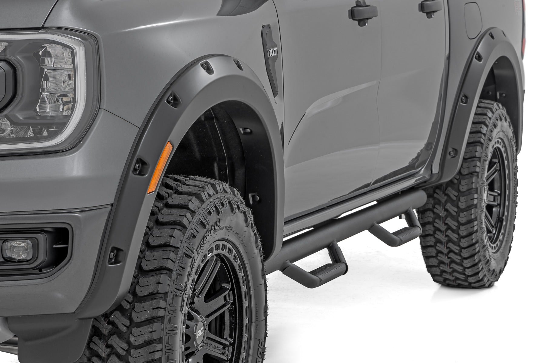 Pocket Fender Flares | G1 Absolute Black | Ford Ranger 2WD/4WD (2024-2026)