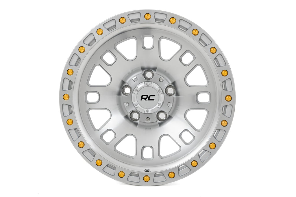 Rough Country 82 Series Wheel | One-Piece | Full Machined | 17x9 | 5x4.5 | -12mm