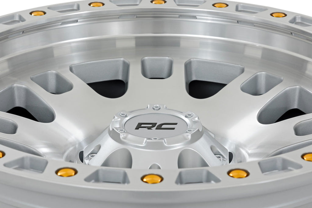 Rough Country 82 Series Wheel | One-Piece | Full Machined | 15x8 | 5x4.5 | -19mm