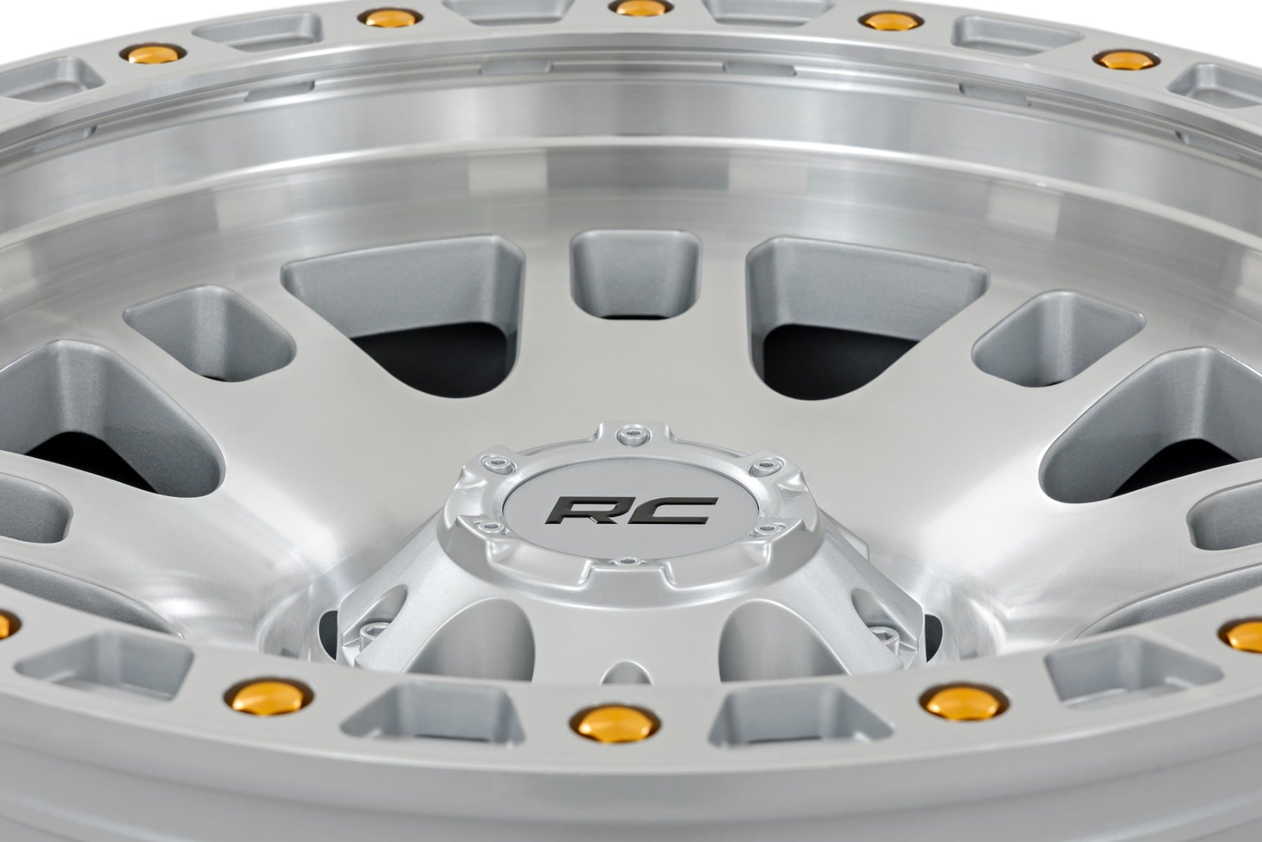 Rough Country 82 Series Wheel | One-Piece | Full Machined | 17x9 | 5x5 | -12mm