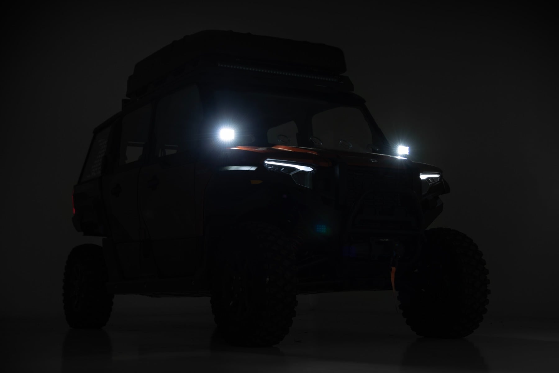 LED Light Kit | Front Mount | 2" Black Pair | White DRL | Polaris XPEDITION XP 5