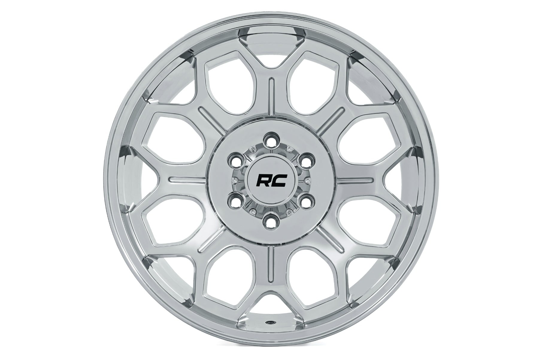 Rough Country 77 Series Wheel | One-Piece | Chrome | 20x9 | 6x135 | 0mm