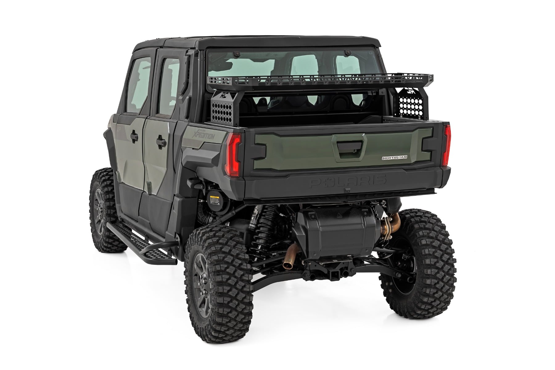 Bed Rack | Spare Tire Mount | Polaris Xpedition XP