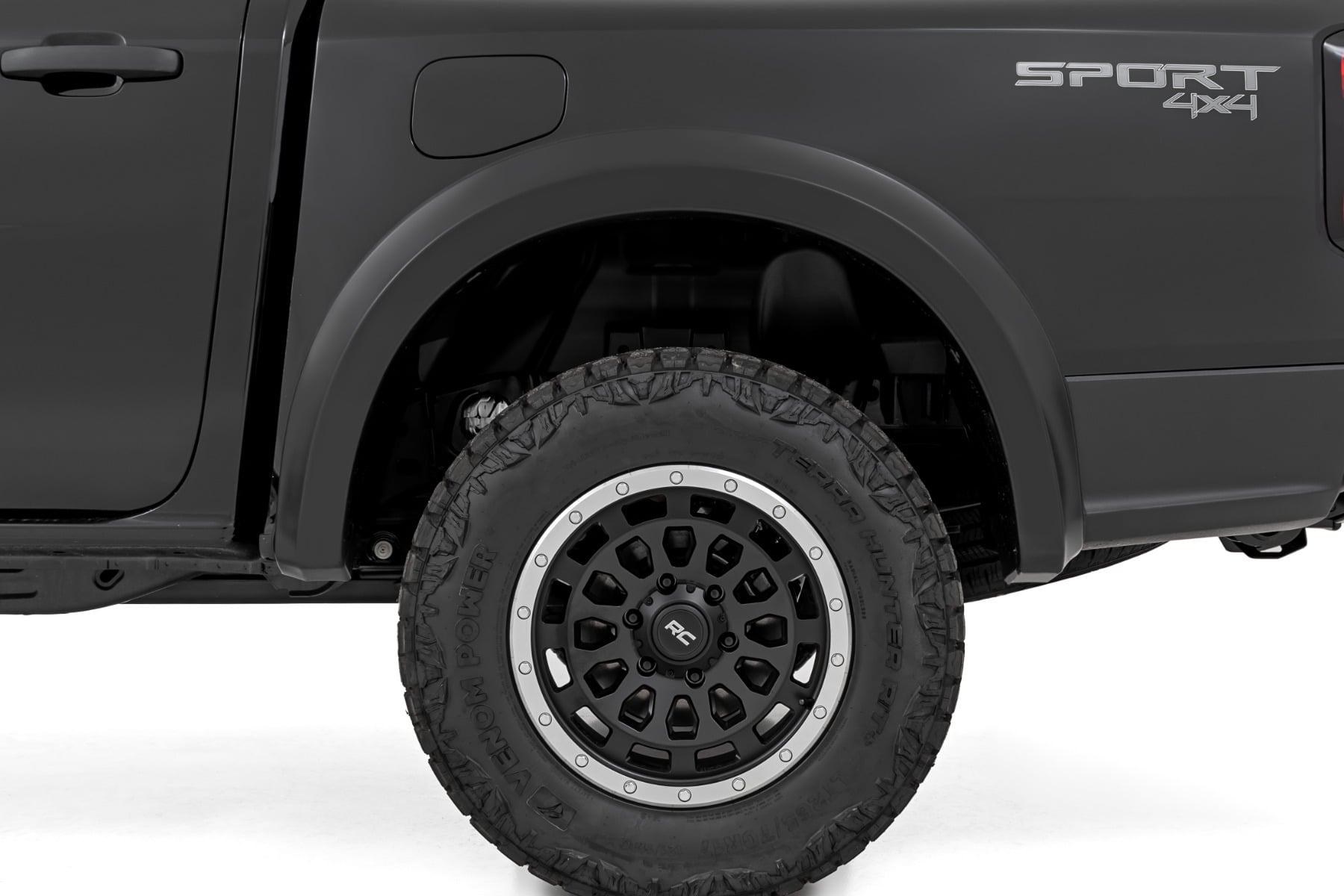 Sport Fender Flares | G1 Absolute Black | Ford Ranger 2WD/4WD (2024-2026)