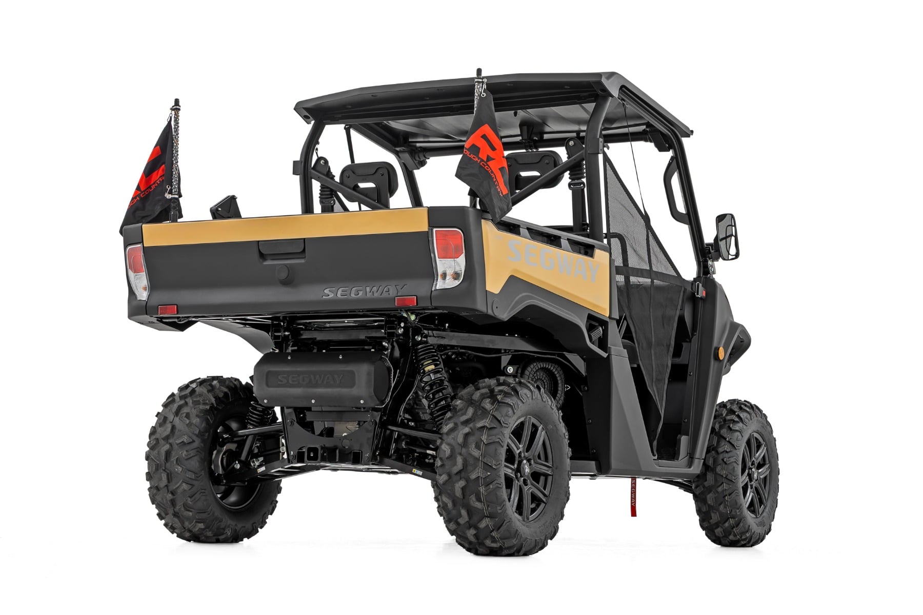 Whip Mount | 4' Multl-Color LED Whip Pair | Can-AM Defender/Segway