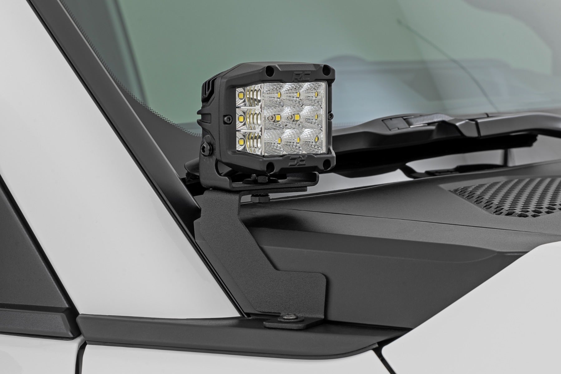 LED Light Kit | Ditch Mount | 2" Black Pair | Spot | Toyota Land Cruiser (24-26)