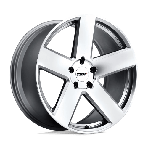 TSW TW BRISTOL 18X9.5 5X114 +20 76 SLV MIR