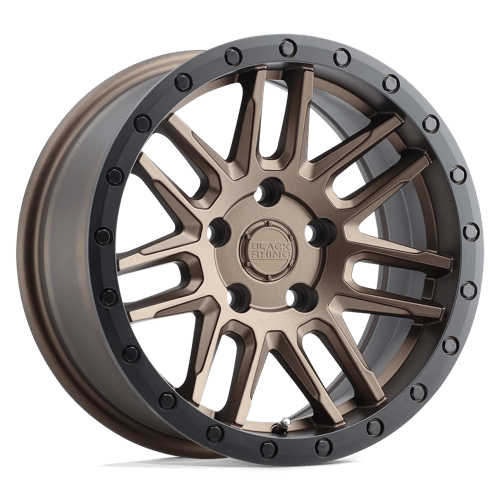 ARCHES 17X8 5X4.25 76 +30 M-BRNZ-BLK | Black Rhino Hard Alloys