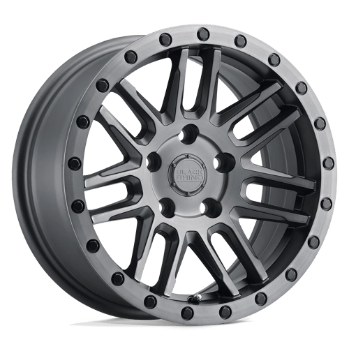 Black Rhino Hard Alloys ARCHES 18X8 5X5 71 +30 BRSH-GMTL-BLK