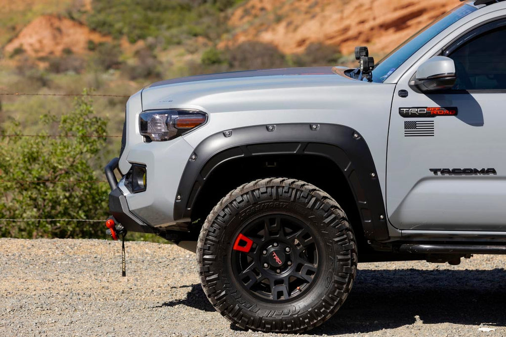 Defender Fender Flares | 1J9 Celestial Silver Metallic | Toyota Tacoma (16-23)