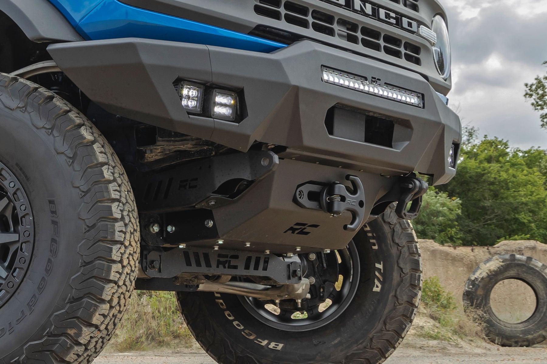 Hidden Winch Mount | 9500S | Ford Bronco 4WD (2021-2026)