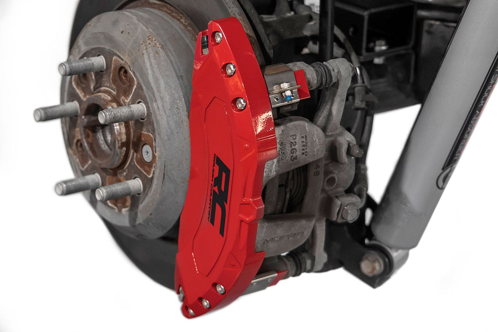 Caliper Covers | Rear | Red | Chevy/GMC Sierra 1500 (19-26)/Silverado 1500 (19-26)