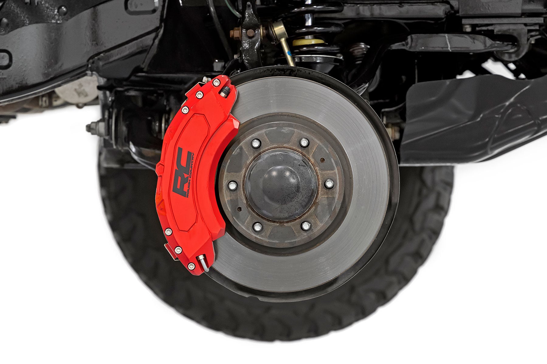 Caliper Covers | Rear | Red | Ford F-150 2WD/4WD (2021-2026)