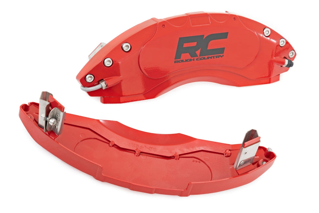Caliper Covers | Rear | Red | Ford F-150 2WD/4WD (2021-2026)