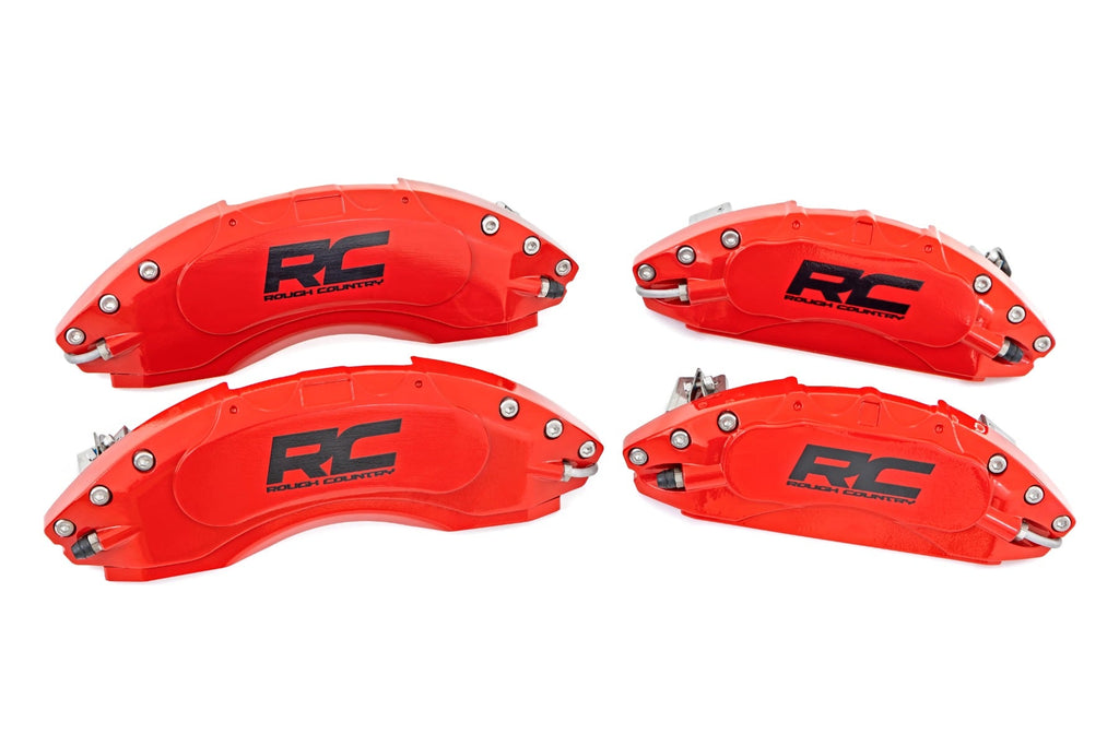 Caliper Covers | Front and Rear | Red | Toyota 4Runner 2WD/4WD (2003-2024)