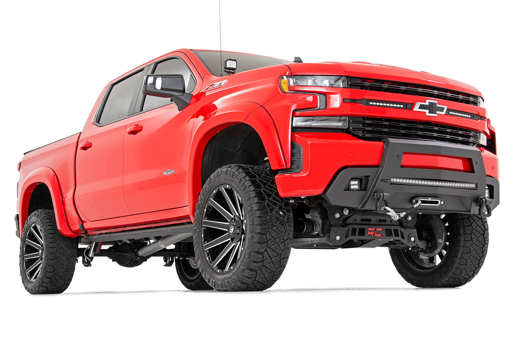 SF1 Fender Flares | GAZ Summit White | Chevy Silverado 1500 2WD/4WD (19-26)