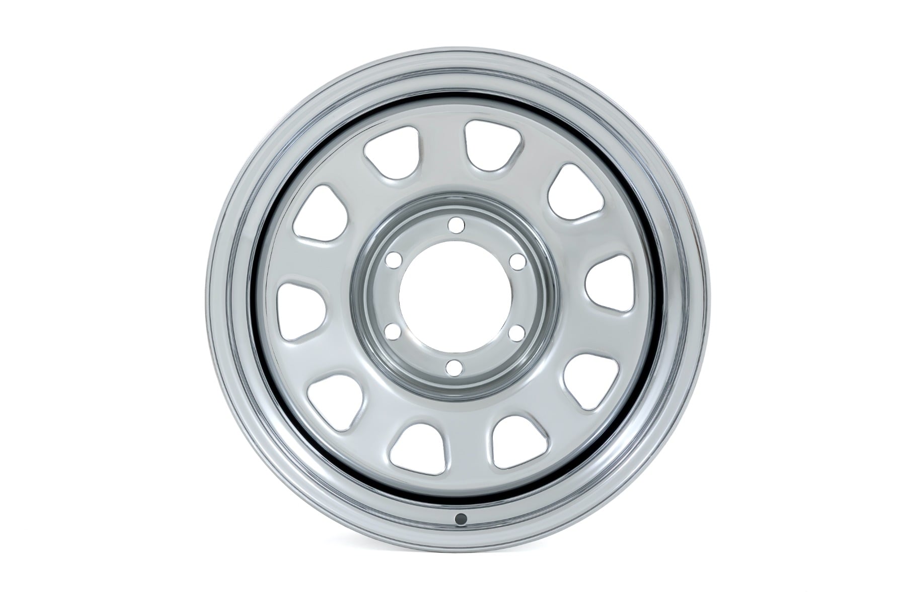Steel Wheel | Chrome | 17x9 | 6x5.5 | 4.25 Bore | -12