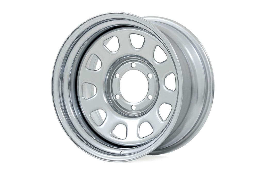 Steel Wheel | Chrome | 16x8 | 6x5.5 | 4.25 Bore | -12
