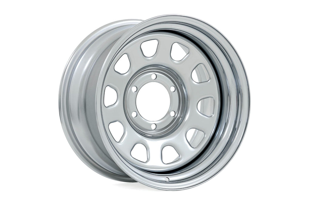 Steel Wheel | Chrome | 17x9 | 6x5.5 | 4.25 Bore | -12