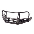 DOBINSONS BULL BAR BLACK DELUXE PRADO 150 3RD GEN 2018+ (WITH HALOGEN FOG LIGHTS INCLUDED) – BU59-5549