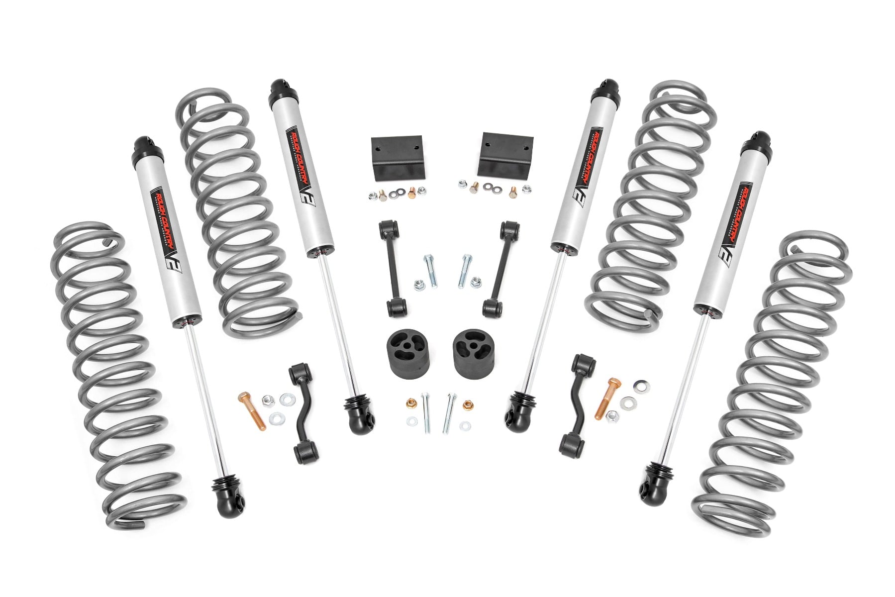 2.5 Inch Lift Kit | Coils | V2 | Jeep Wrangler JL 4WD (2018-2023)