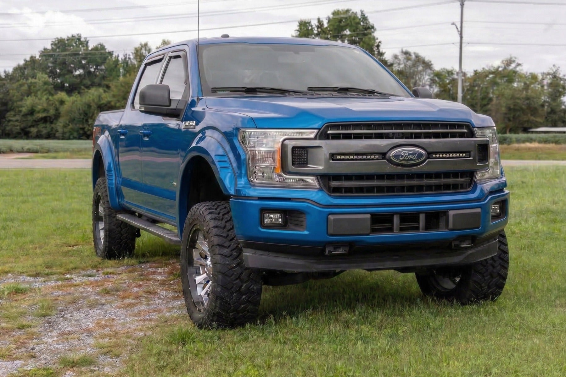 SF1 Fender Flares | E7 Velocity Blue | Ford F-150 2WD/4WD (2018-2020)