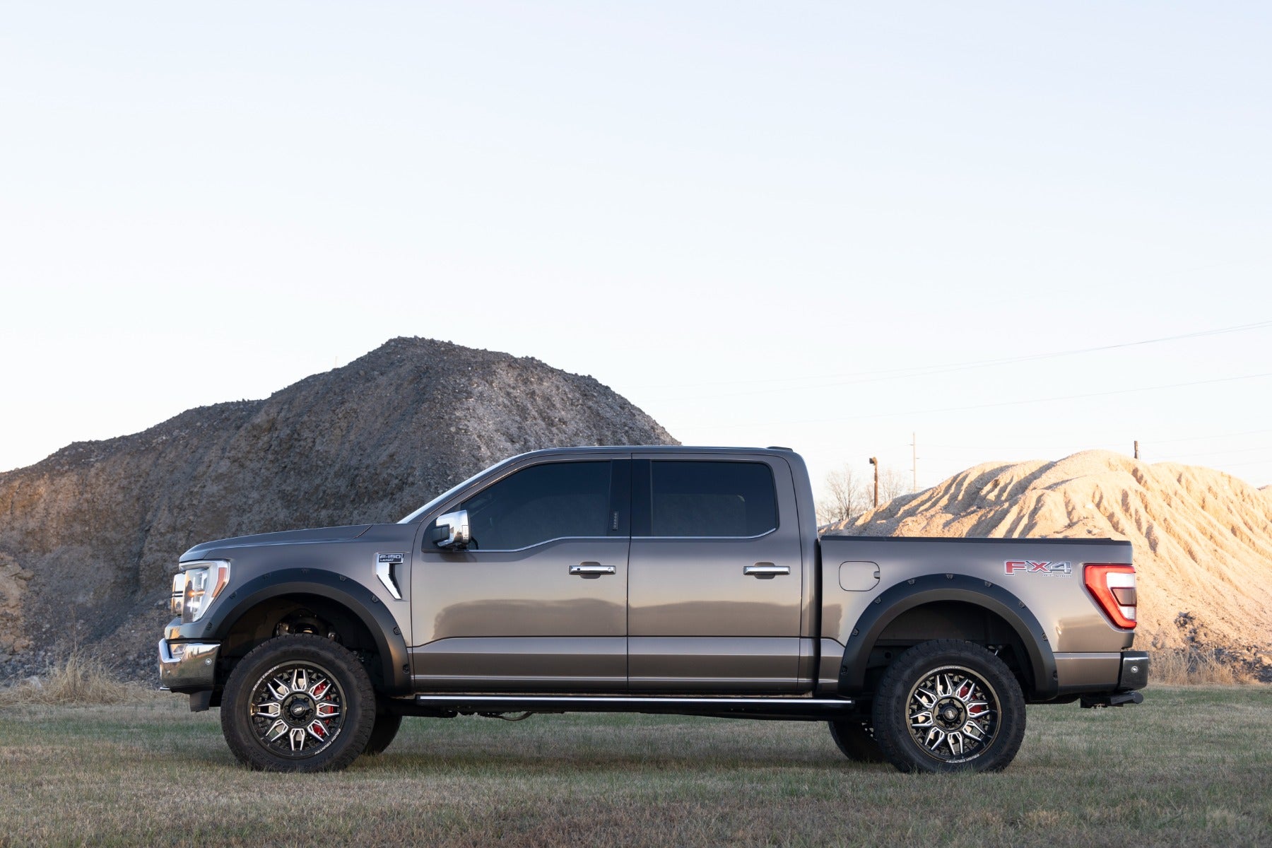 Pocket Fender Flares | D1 Stone Gray | Ford F-150 2WD/4WD (2021-2026)