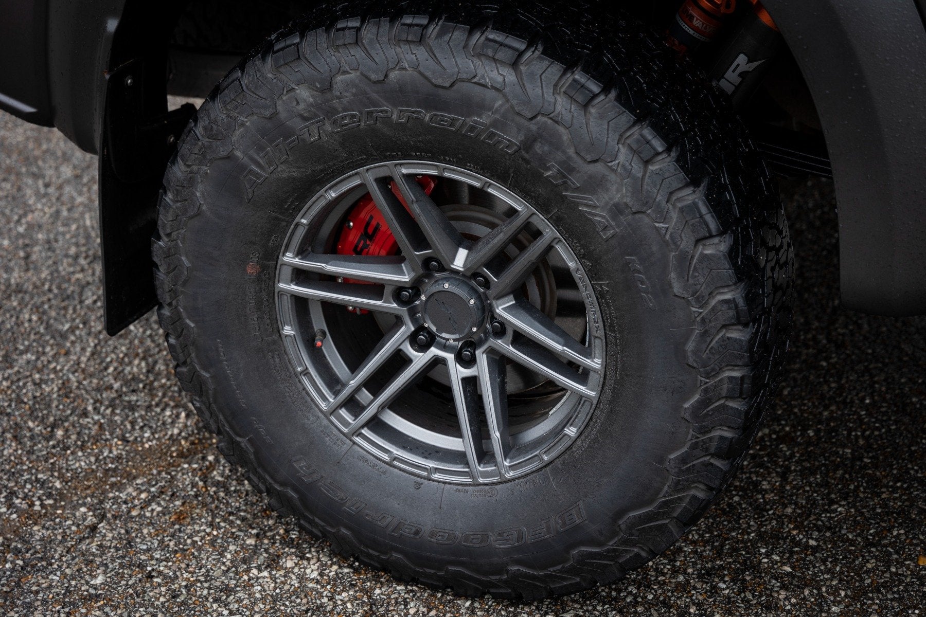 Caliper Covers | Rear | Red | Mech Brake | Ford Expedition/F-150/Raptor